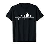 Pinguine Herzschlag EKG Heartbeat Penguin Pinguin T-S