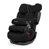 CYBEX Silver 2-in-1 Kinder-Autositz Pallas, Gruppe 1/2/3 (9-36 kg), Ab ca. 9 Monate bis ca. 12 Jahre, Ohne ISOFIX, Pure Black