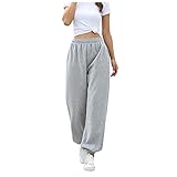 Folsky Damen Sporthosen Freizeithosen Damenmode Einfarbig Lange Beinhosen Sporthosen Trainingshosen Fitnesshosen Sporthosen Hohe Taille Lange Training