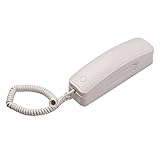 Dounan Schnurgebundenes Telefon,Schnurgebundenes Telefon Festnetlefon Wandhalterung Feste Unterstützung Wahlwiederholung/Flash/Pause/Stumm für Home Office Unternehmen Hotel Café Bar R