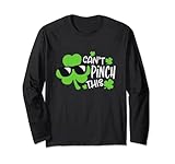 Funny Patricks Day Cant Pinch This Shamrock Sonnenbrille Lang