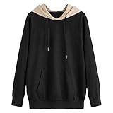 Fairy Costume Hoodie Sweatshirt Clearance Damen Pulli Pullover Mit Kapuze Oberteil Hemd Teenager Mädchen Langarm Shirt Bluse für Frauen Sport Jumper Freizeit Streetwear S