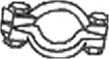 Bosal 254-950 Klemmstück, Abgasanlag