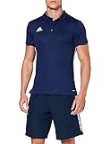 adidas Herren Poloshirt Core 18, Dark Blue/White, L, CV3589