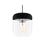 VITA Acorn Lampenschirm schwarz + Stahl poliert 14 x 14 x 16 cm Lamp