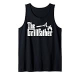 Grillfather Grillen Vater Papa - Grill BBQ - The Grillfather Tank Top