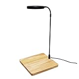 LED-Aquarium-Licht, 10 W, Vollspektrum, LED-Licht mit Bambus-Brett, Nano-Aquarium-Licht, USB-betriebenes Bett für Topfpflanzen, Sukkulenten, Miniatur-L