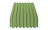 Onduline Easyline Dachplatte Wandplatte Bitumenwellplatten Wellplatte 9x0,76m² - grü