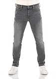 MUSTANG Herren Jeans Vegas Slim Fit Jeanshose Hose Denim Stretch Baumwolle Schwarz Grau Blau w30 - w40, Größe:34W / 36L, Farbvariante:Denim Grey (4500-313)