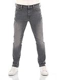 MUSTANG Herren Jeans Vegas Slim Fit Jeanshose Hose Denim Stretch Baumwolle Schwarz Grau Blau w30 - w40, Größe:34W / 36L, Farbvariante:Denim Grey (4500-313)