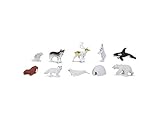 Miniblings 8X Alaska Set Iglu Eisbär Figuren Arktis Tiere Figuren Rentier F