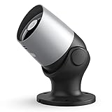 Hama Überwachungskamera WLAN (WLAN Kamera f. außen, Outdoor-Kamera mit Sprach- u. App-Steuerung, wetterfeste Außenkamera mit Bewegungsmelder, Nachtsicht, 2-Wege-Audio, Aufzeichnung, 1080p) schw