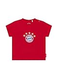 FC Bayern München Baby T-Shirt Logo rot, 74/80