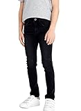 NAME IT Jungen NKMPETE DNMTONSONS 7451 Pant NOOS Hose, Black Denim, 134