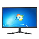 yunyun Desktop Monitor,22/24/27 Zoll Ultra-Thin Plane Pc Bildschirm,tragbarer Full Hd 1080p Computer Monitor,mit Hdmi- Und Vga-anschlüssen, Schw