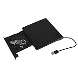 Optisches Laufwerk Mobiles Universal Notebook Externer USB DVD CD-Brenner Recorder Optisches Laufwerk Für Laptop PC, 5,7x5,6x0,6 Z