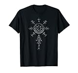 Klassisches Keltischer Vikinger Vegvisir Kompass Wikinger T-S