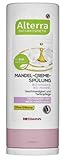 Mandel-Creme-Spülung Bio-Argan & Bio-Mandel - Naturkosmetik - Ohne Silikone - Geschmeidigkeit und Tiefenpfleg