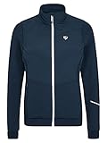 Ziener Damen Narina Funktions- / Hybrid-Hacke Bergsport | wattiert, winddicht, Primaloft, dark navy, 34