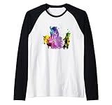 3 Pferde bunte Aquarellmalerei niedliche Pferdeliebhaber Rag