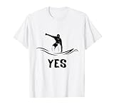 Surfing Welle Surfing Surfer und Wassersportler T-S