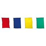 EDUPLAY Set Bohnensäckchen, 15 x 9 cm, 4 Farben, bunt (4er Pack)