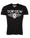 Top Gun Hyper Black T-Shirts (XXL)