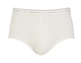 Jockey Classic Cotton Rib Y-Front Sport Brief, White, M