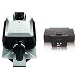 Krups FDD95D Professionelles Waffeleisen | Doppelwaffeleisen | 2 belgische Waffeln gleichzeitig |1200W & Sandwichmaker FDK451 | für gegrillte Sandwichtoasts in Dreiecksform | 850W