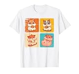 Haustier Nagetier Niedliches Cookie Keks Pop Art Hamster T-S