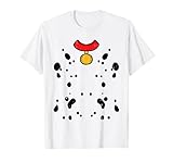 Dalmatiner-Kostüm, lustig, Halloween, Welpe, Hund, Herren, Damen, Kinder T-S