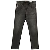 camel active, Houston, Herren Jeans Hose Stretchdenim Black (06) W 44 L 32