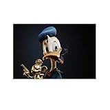 Donald Duck Mickey Mouse Kunstdruck auf Leinwand, modernes Design, 20 x 30