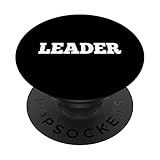 Leader-Shirt PopSockets mit austauschbarem PopGrip