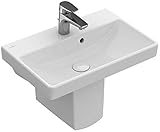 Villeroy & Boch 4A005501 Waschbecken für Badezimmer, rechteckig, 550 mm, 370 mm, 13 kg