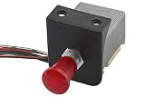HELLA 6HD 002 535-101 Warnblinkschalter - Zugbetätigung - 12V - Einbau - Halogen - Kabel: 600mm - mit Glühlamp