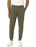 Amazon Essentials Fleece-Jogginghose für Herren, olive, L