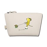 Spreadshirt Janosch Tiger Und Tigerente Auf Rollschuhen Täschchen, N