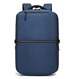 Business-Laptoptasche, Reiserucksack, wasserabweisend, 20 l, USB-Ladegerät, mehrere Rucksäcke, Männer-Rucksack, Schulrucksack, blau, Einheitsgröße,