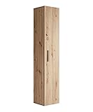 Badezimmer Badschrank Pluto 150cm Artisan Eiche - Regal Schrank Hochschrank Schrank Möb