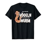 Herren das frühe Vögeln entspannt den Wurm T-S