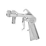 Credible Sandstrahlpistolen-Kit, Sandstrahl-Luftsiphon-Sandstrahlpistole, Sandstrahl-Spritzpistole mit 4-teiligem Keramikdüsen-Kit, Sandstrahl-Sandstrahl-Strahlp