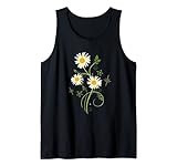 Marguerites Daisy Frühling T-Shirt Sommer Gänseblümchen Blumen Shirt Tank Top