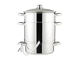 FUNKTION - Dampfentsafter - Induktion Edelstahl - 7,8 L (13244)