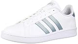 adidas Damen Grand Court Sneaker, Glow Blue/White/Light Granit, 44 EU