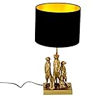 Tischleuchte Erdmännchen gold-schwarz Lamp