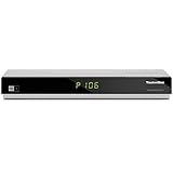 TechniSat TechniStar S2+ digitaler Satelliten-Receiver inkl. HD+ Karte (HDTV, HD+, USB, DVR-Ready, CI+, UPnP) Silb