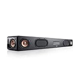 Teufel Cinebar Ultima Schwarz Leistungsstarkes Soundbar mit Bluetooth mit apt Dynamore 5 High-Performance-Tö