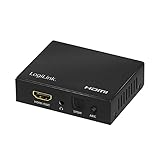 LogiLink HD0055 - HDMI-Audio-Extraktor, 2CH/5.1CH, 4K/60 H