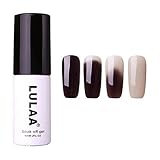 Farbwechsel Gel Nagellack,UV LED Thermo Gellack mehrfarbig ablösbarer Temperatur Farbwechsel Nagellack Chameleon Gel Polish/Home/Salon Maniküre 6